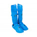 Защита голени и стопы Adidas WKF Shin & Removable Foot синяя 661.35 75_75