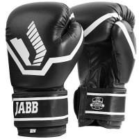 Перчатки боксерские (иск.кожа) 6ун Jabb JE-2015/Basic 25 черный