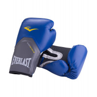 Перчатки боксерские Everlast Pro Style Elite 2208E, 8oz, к/з, синий