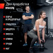Гантель круглая обрезиненная 2,5 кг UnixFit PRO DBRND2_5PBKx2 2 шт 75_75