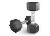 Гантель гексагональная обрезиненная 7,5 кг UnixFit DBHEX7_5x2 2 шт