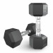 Гантель гексагональная обрезиненная 7,5 кг UnixFit DBHEX7_5x2 2 шт 75_75