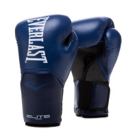 Боксерские перчатки тренировочные Everlast Elite ProStyle 10oz т.син. P00002330