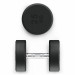 Гантель круглая обрезиненная 25 кг UnixFit PRO DBRND25PBKx2 2 шт 75_75