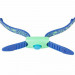Очки для плавания детские Speedo Illusion 3D Print Jr 8-11597C620A голографические линзы, зеленая оправа 75_75