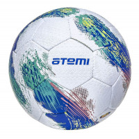 Мяч футбольный Atemi GALAXY р.5 белый-зеленый-синий