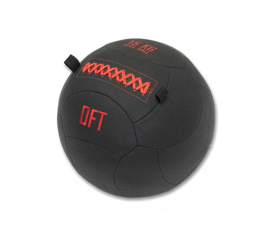Тренировочный мяч Wall Ball Deluxe 15 кг Original Fit.Tools FT-DWB-15 930_800