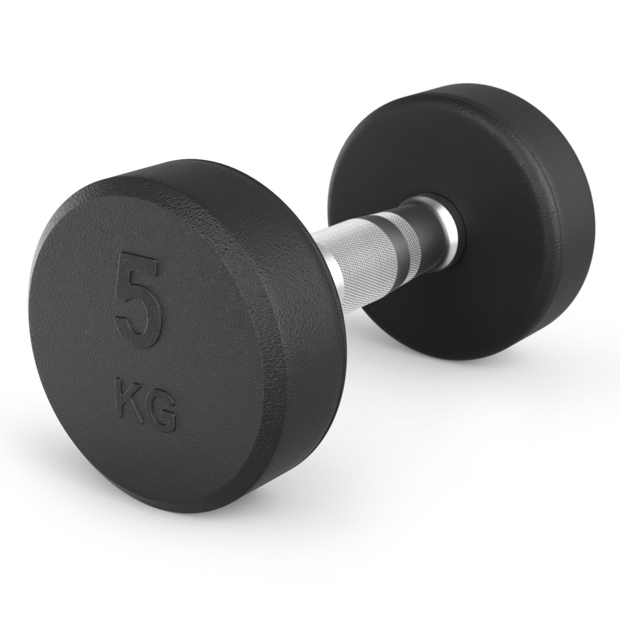 Гантель круглая обрезиненная 5 кг UnixFit PRO DBRND5PBKx2 2 шт 1999_2000