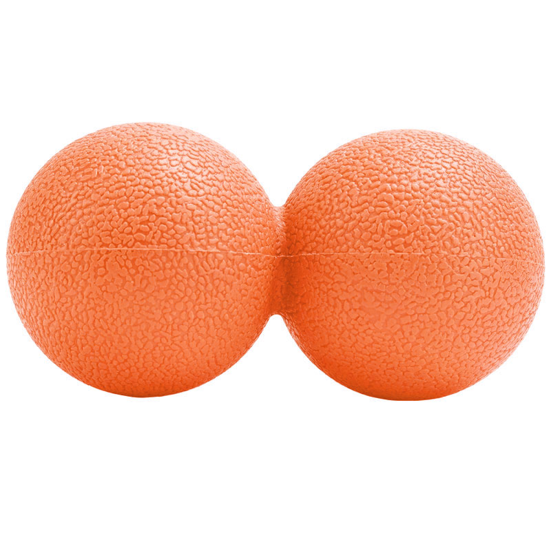Мяч для МФР Sportex двойной d2х65мм MFR-2 оранжевый (D34411) 800_800