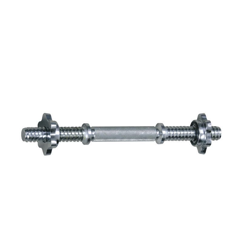 Гриф для гантели с замками V-Sport L38 см D25 мм SТ512 800_800