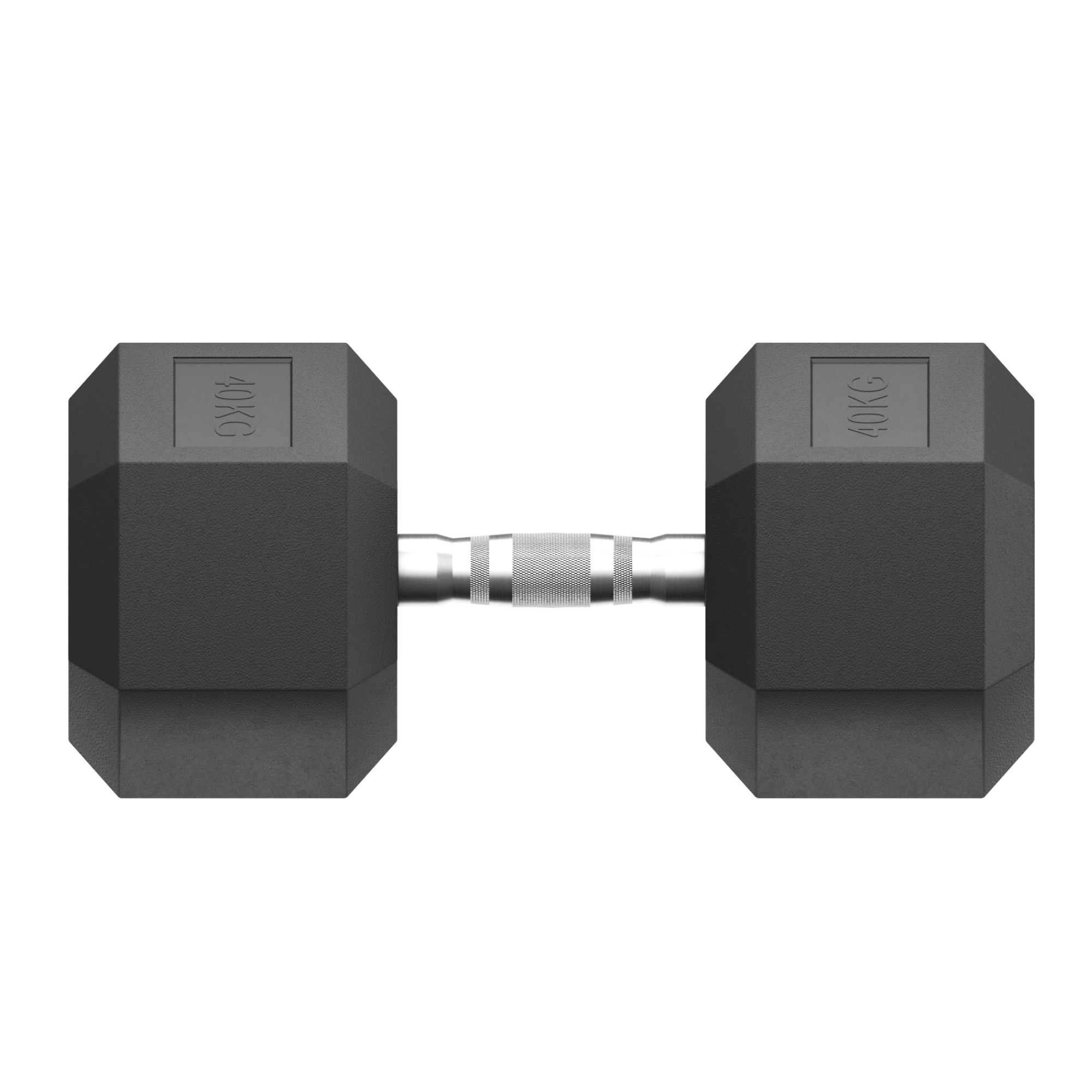 Гантель гексагональная обрезиненная 40 кг UnixFit DBHEX40x2 2 шт 2000_2000