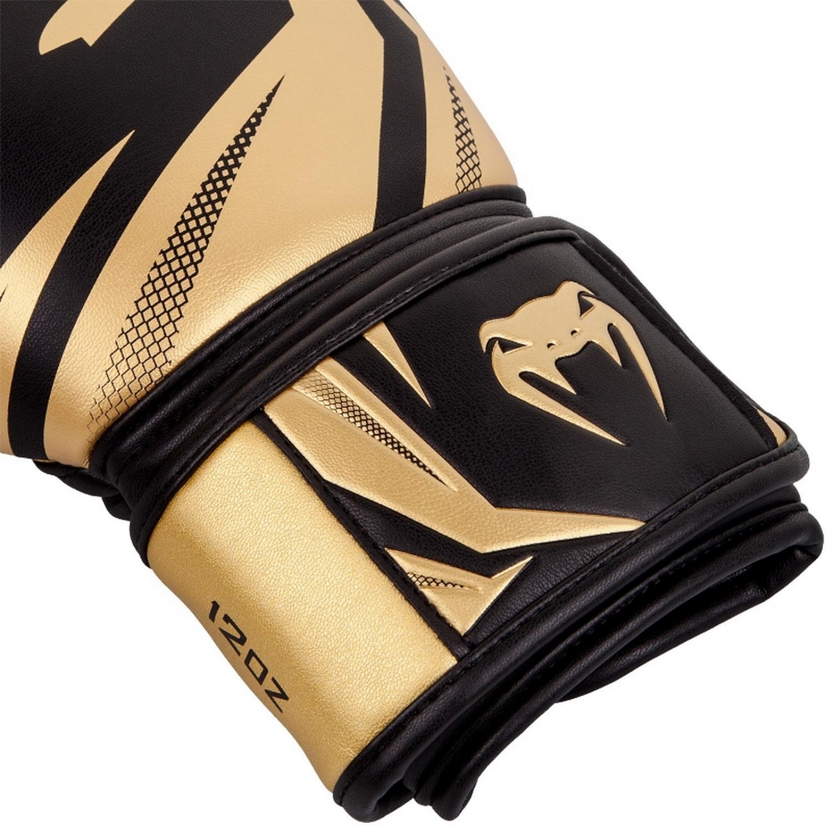 Перчатки Venum Challenger 3.0 03525-126-8oz черный\золотой 1200_1200