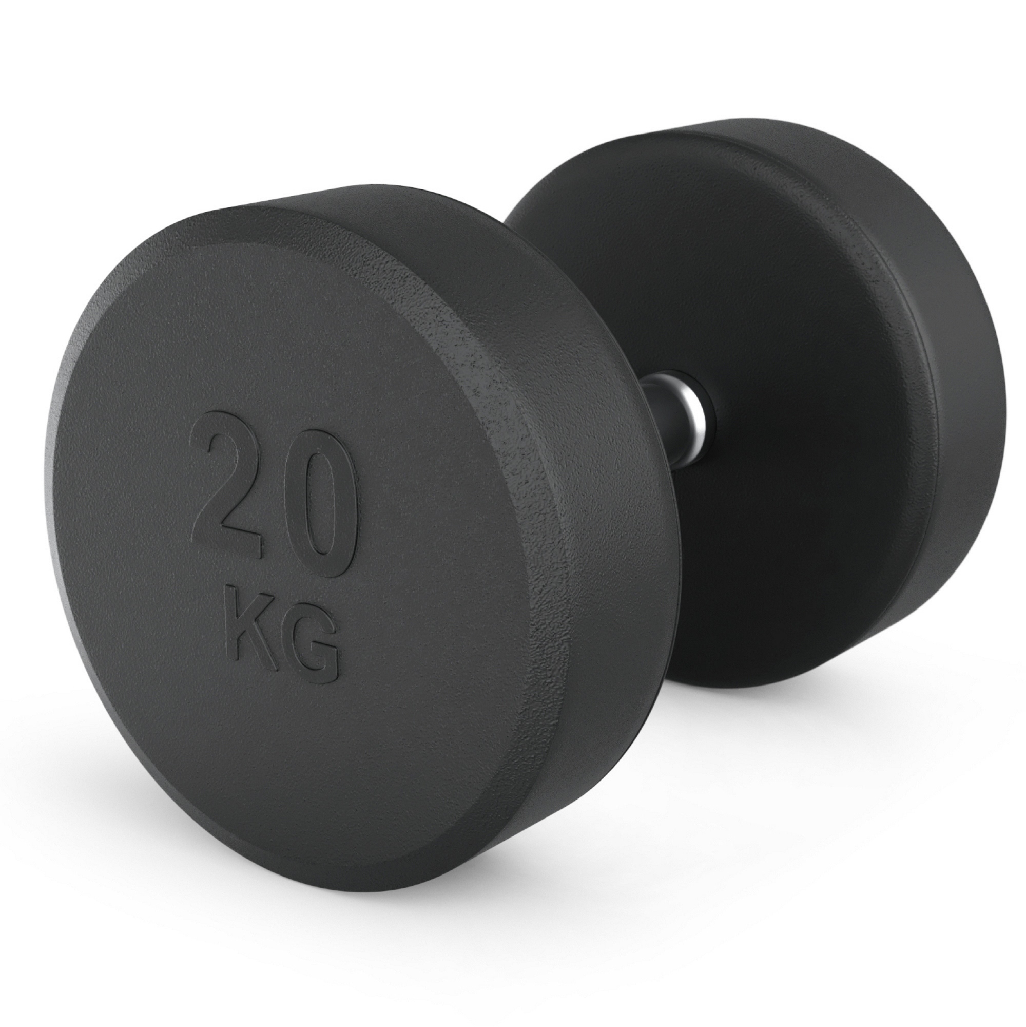 Гантель круглая обрезиненная 20 кг UnixFit PRO DBRND20PBKx2 2 шт 1999_2000