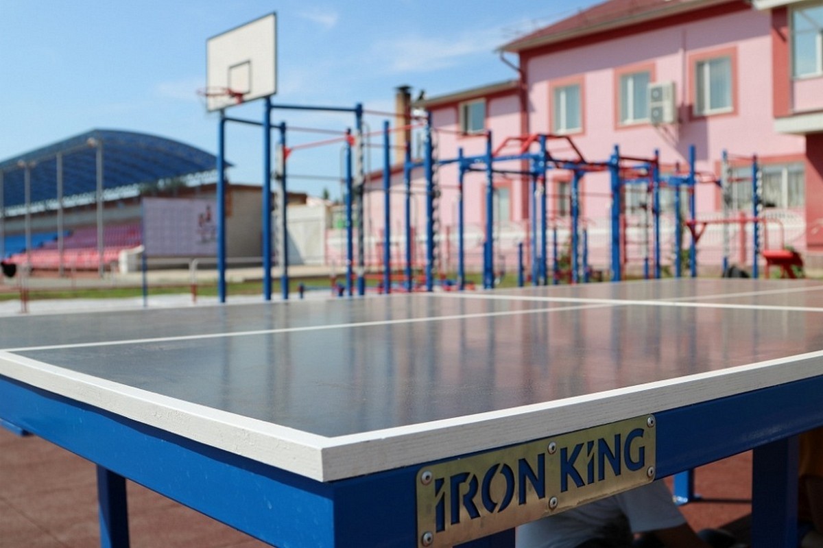 Уличный антивандальный стол для настольного тенниса Iron King S67 1200_799