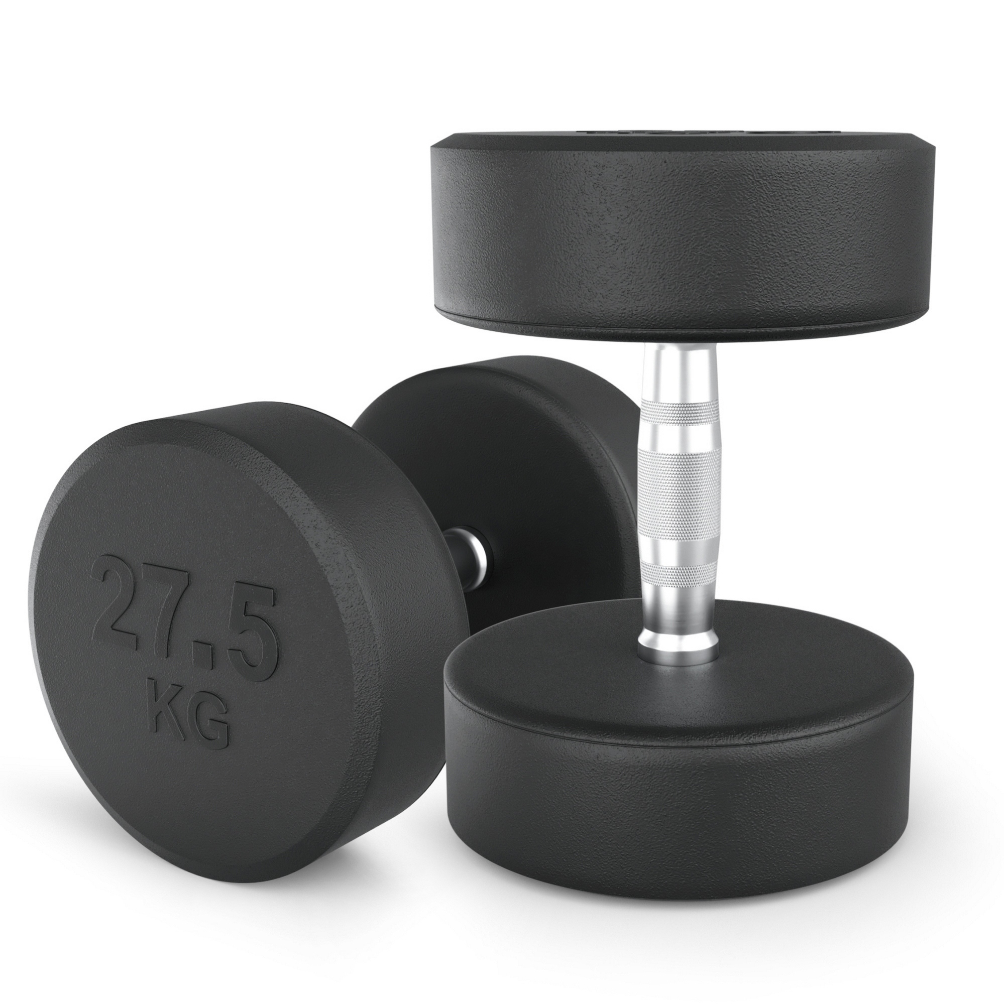 Гантель круглая обрезиненная 30 кг UnixFit PRO DBRND30PBKx2 2 шт 1999_2000