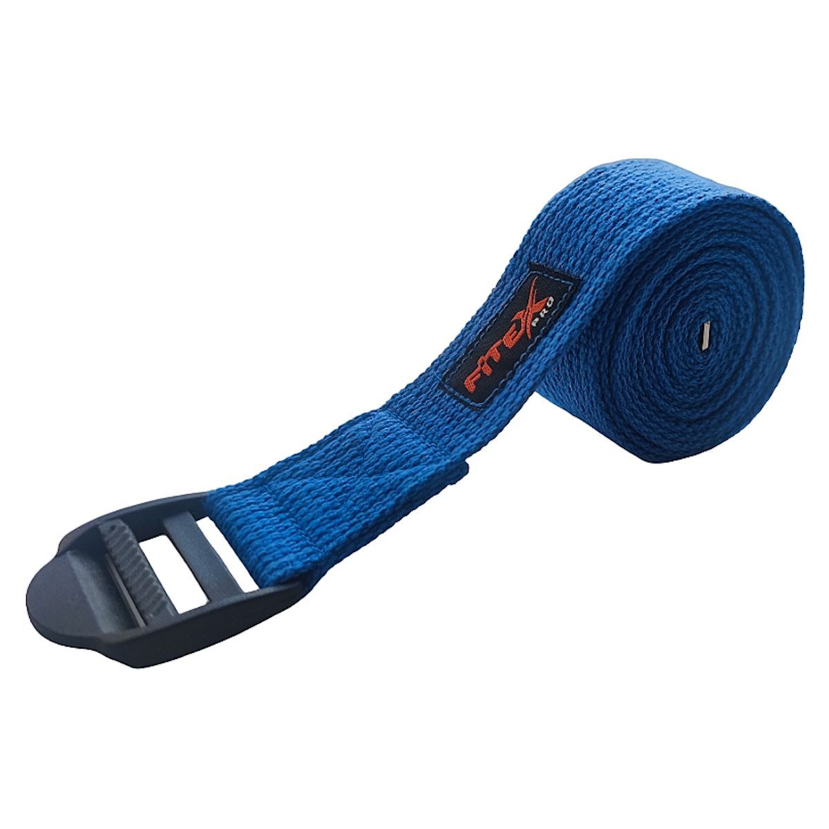 Ремень для йоги 183х3,8см Fitex Pro FTX-1218 синий 1200_1200