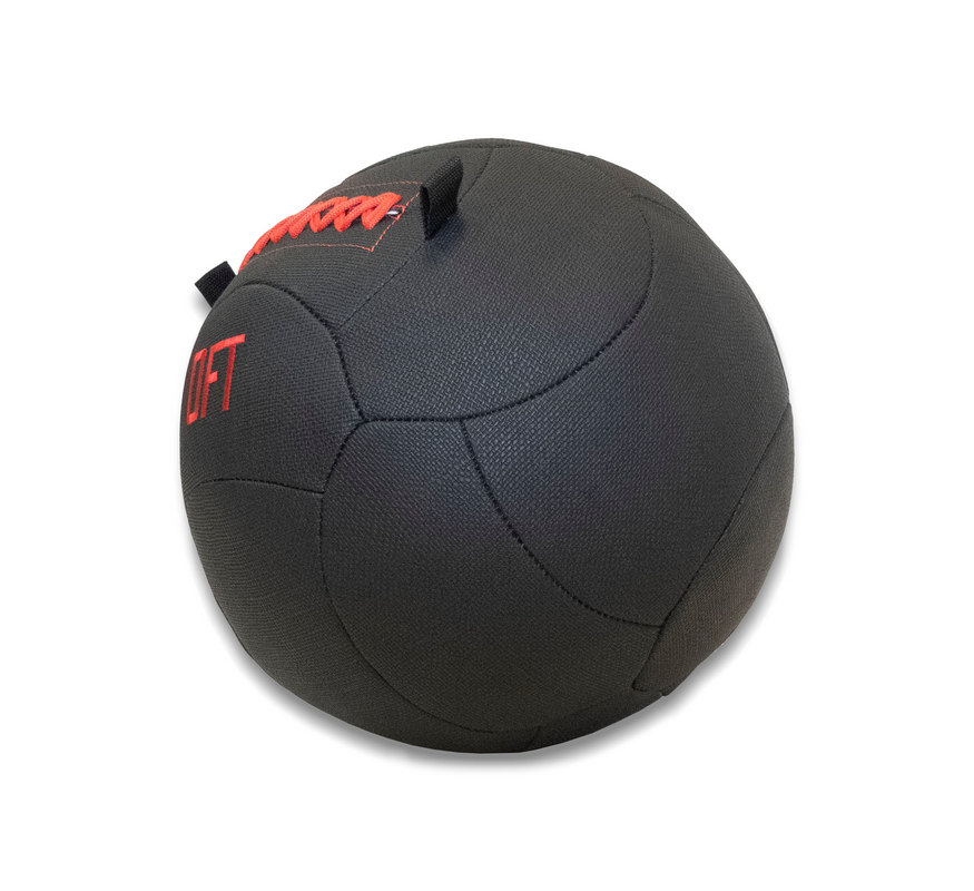 Тренировочный мяч Wall Ball Deluxe 10 кг Original Fit.Tools FT-DWB-10 875_800