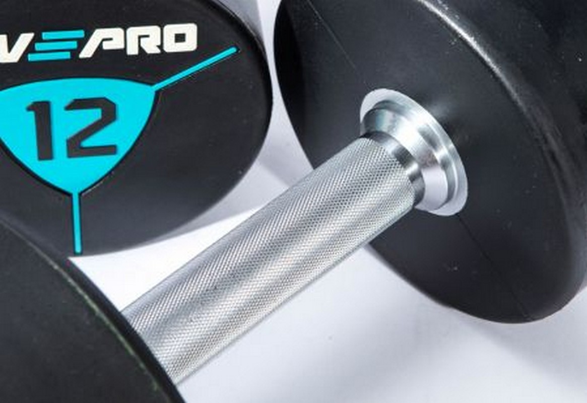 Гантели в уретане 36 кг Live Pro Premium Urethane Dumbbells LP8000-36 1165_800