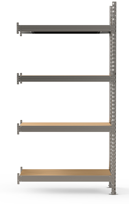 Стеллаж Metall Zavod SGR-V-Zn-ДСП 1284-2,5-DS 250х120х80см 423_668