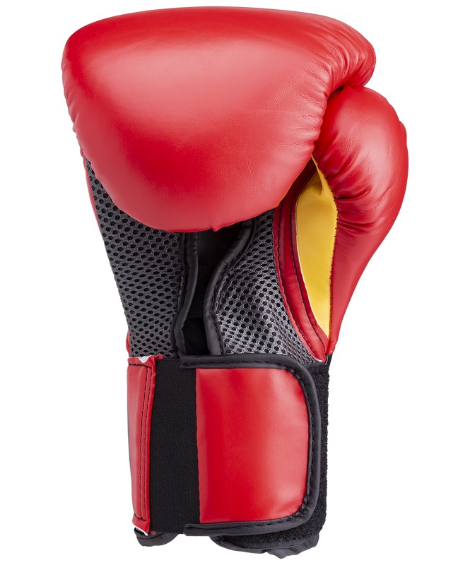 Перчатки боксерские Everlast Elite ProStyle P00001200, 16oz, к/з, красный 665_800
