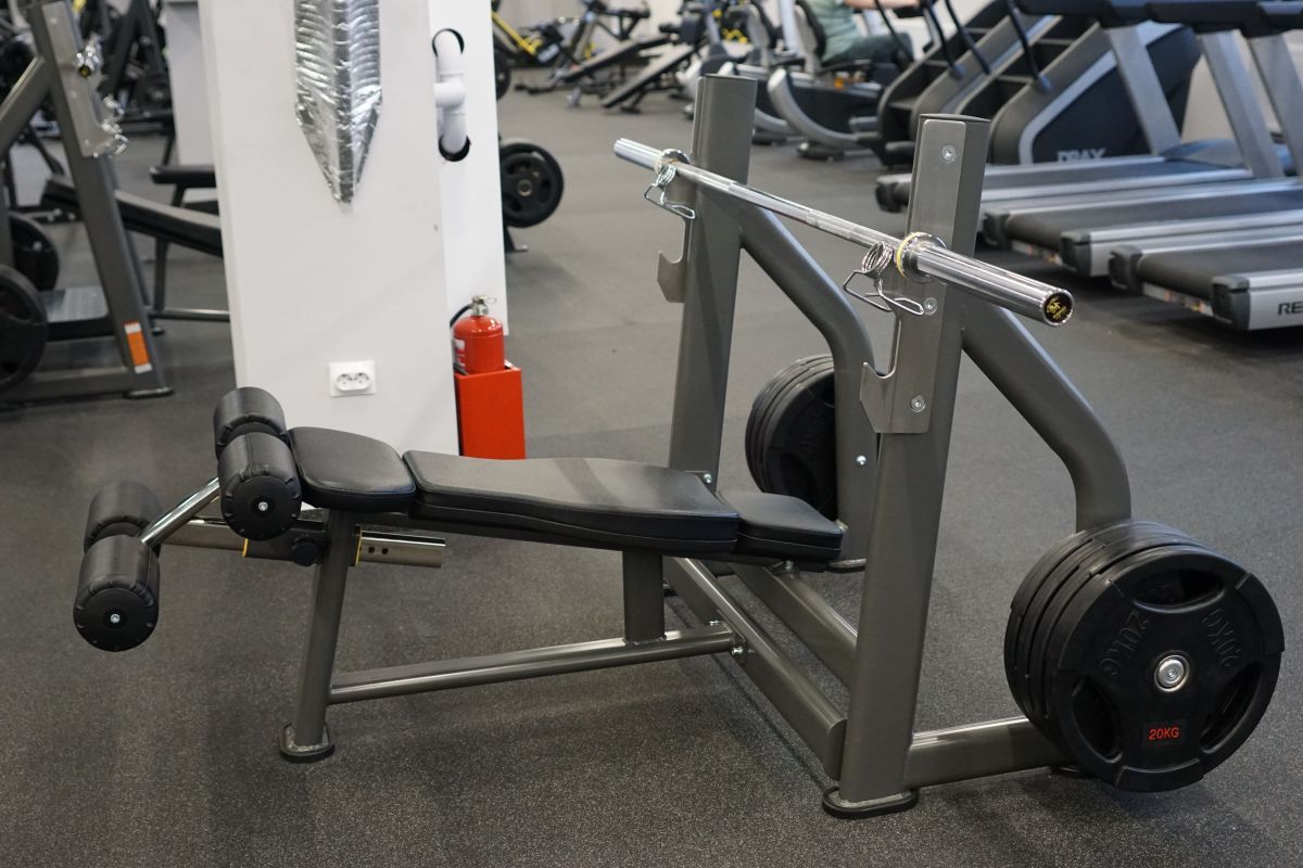 Скамейка для жима под углом вниз Fitex Pro FTX-61A40 1200_800