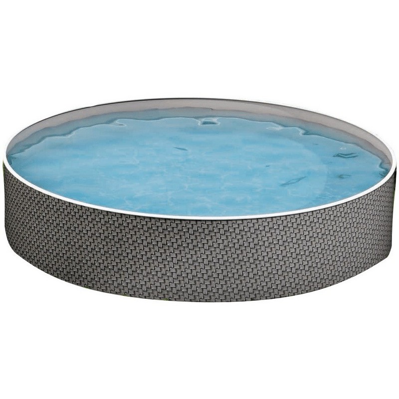 Морозоустойчивый бассейн круглый 500х120см Mountfield Azuro (Premium) Rattan 800_800