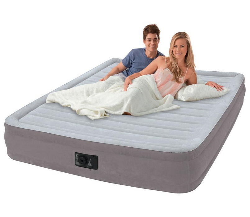 Надувная кровать Intex Comfort-Plush 137х191х33см, встроенный насос 220V 67768 805_700
