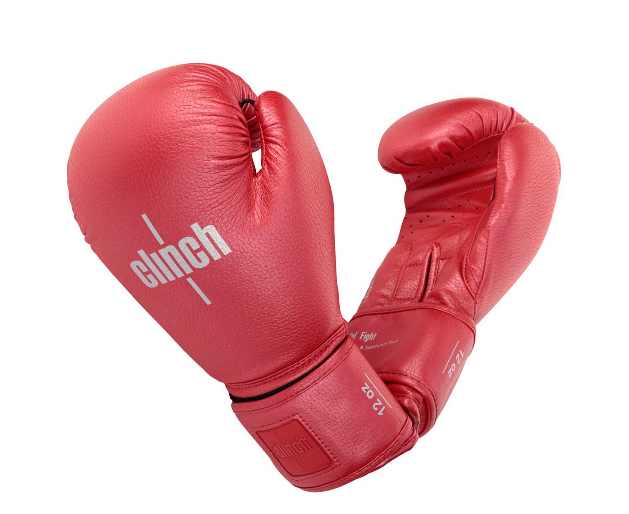 Перчатки боксерские Clinch Fight 2.0 C137 красный металлик 2000_1635