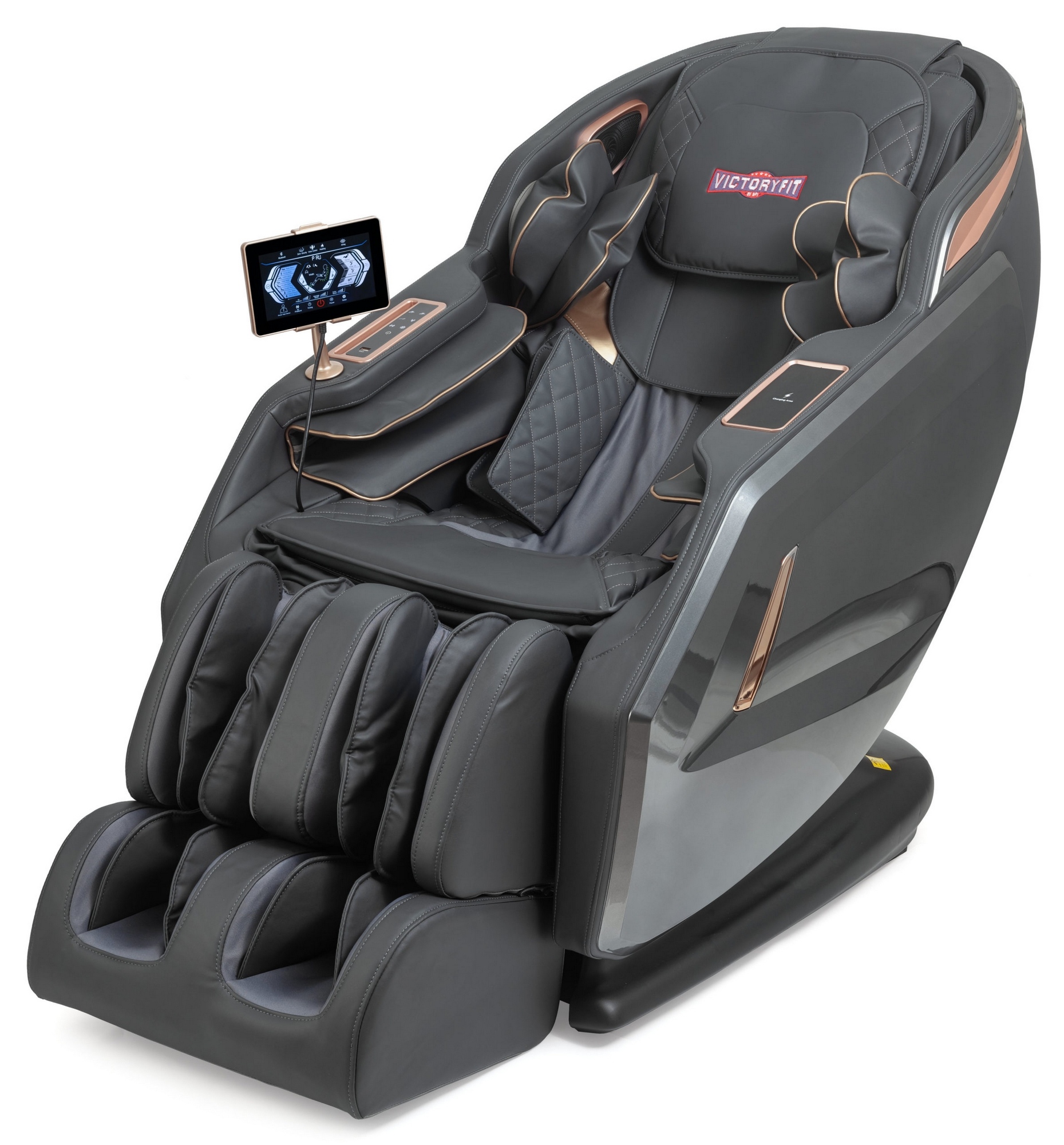 Массажное кресло VictoryFit VF-M91 черный\графит 1859_2000
