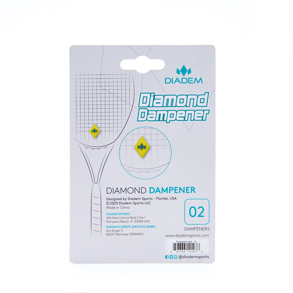 Виброгаситель Diadem Diamond, DD-2-TL, бирюзовый 1000_1000