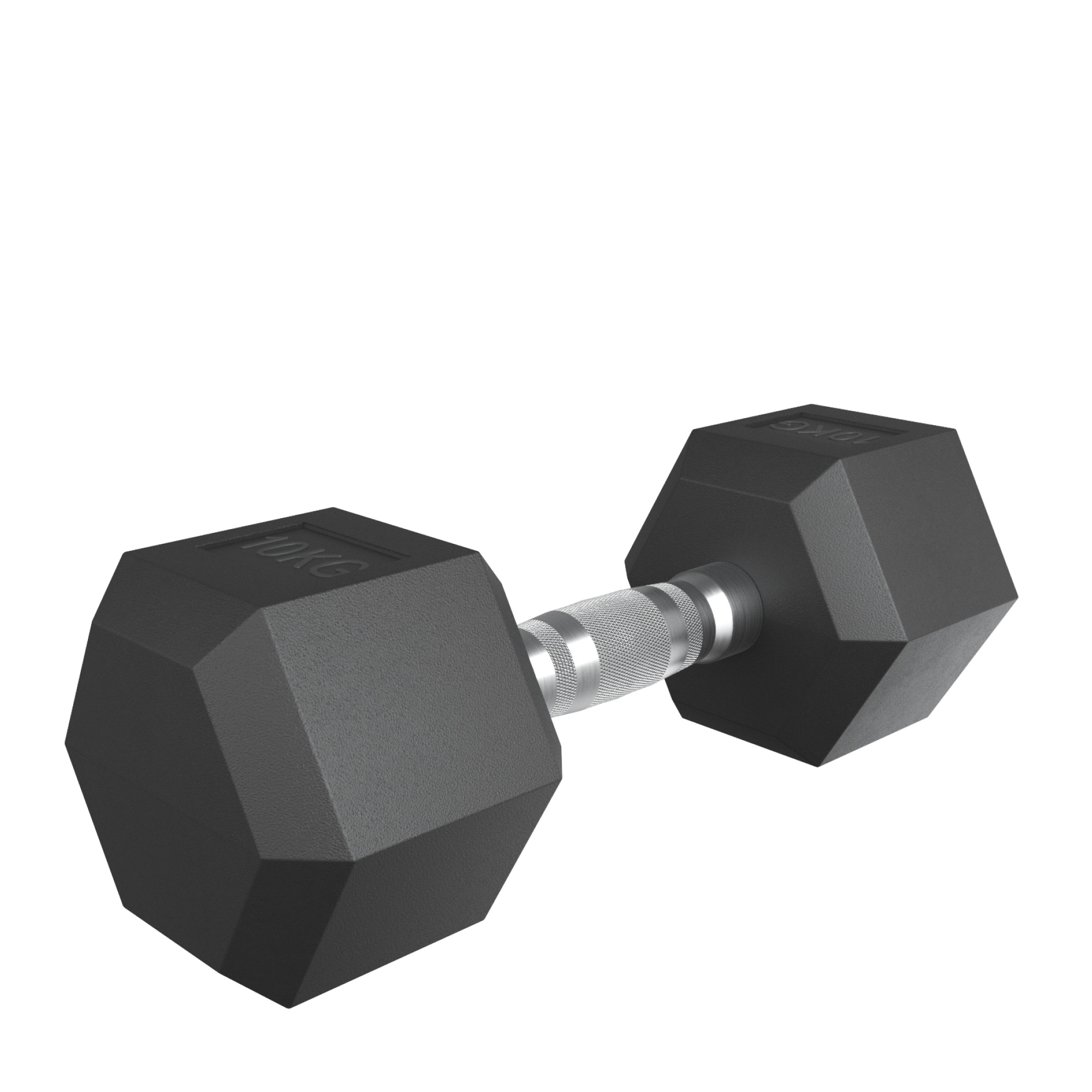 Гантель гексагональная обрезиненная 10 кг UnixFit DBHEX10x2 2 шт 2000_2000
