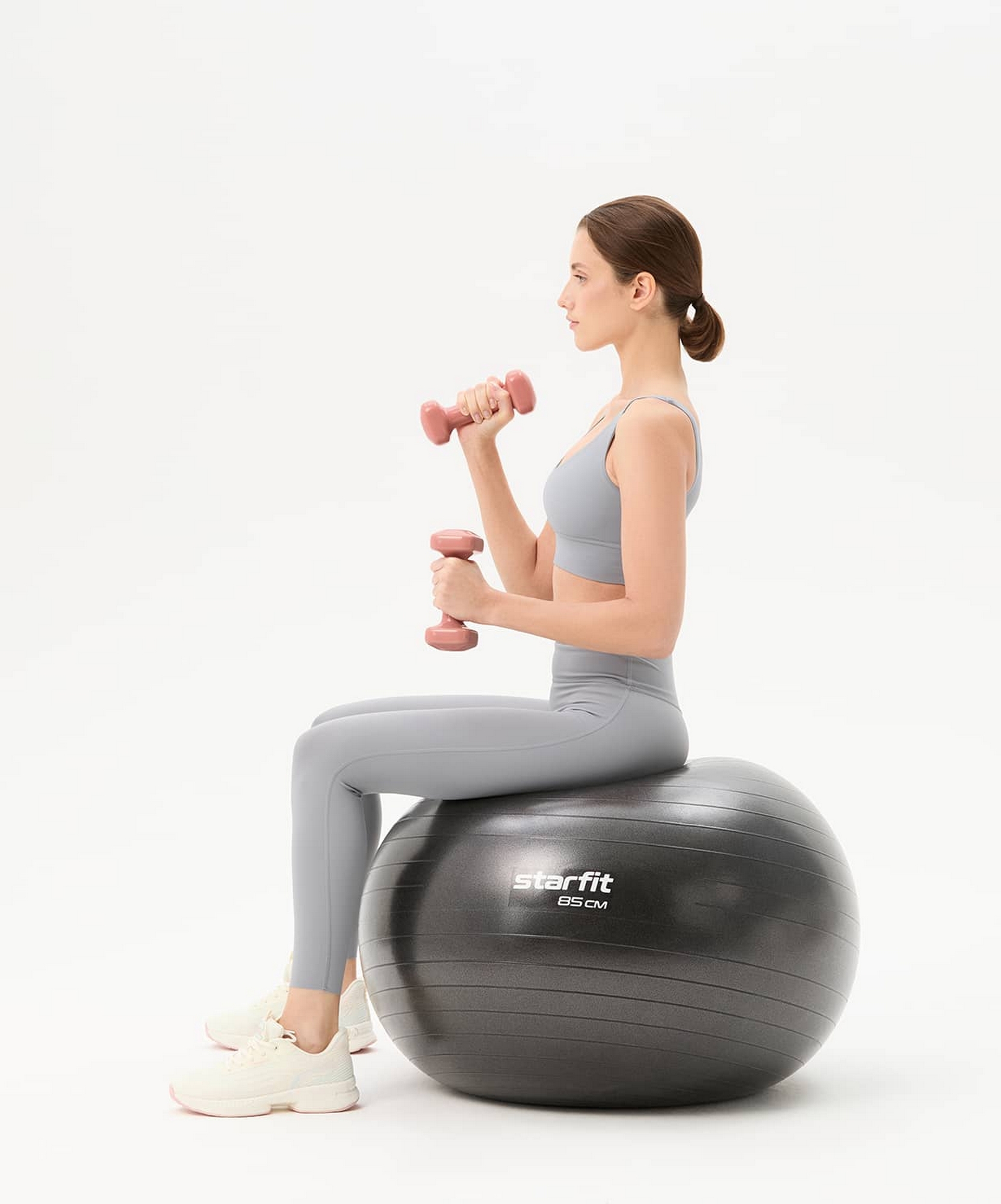 Гантель виниловая 2 кг Star Fit DB-106 терракотовый 1663_2000