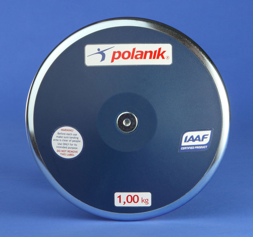 Диск соревновательный пластиковый 1,6 кг. Polanik CPD11-1,6 825_773