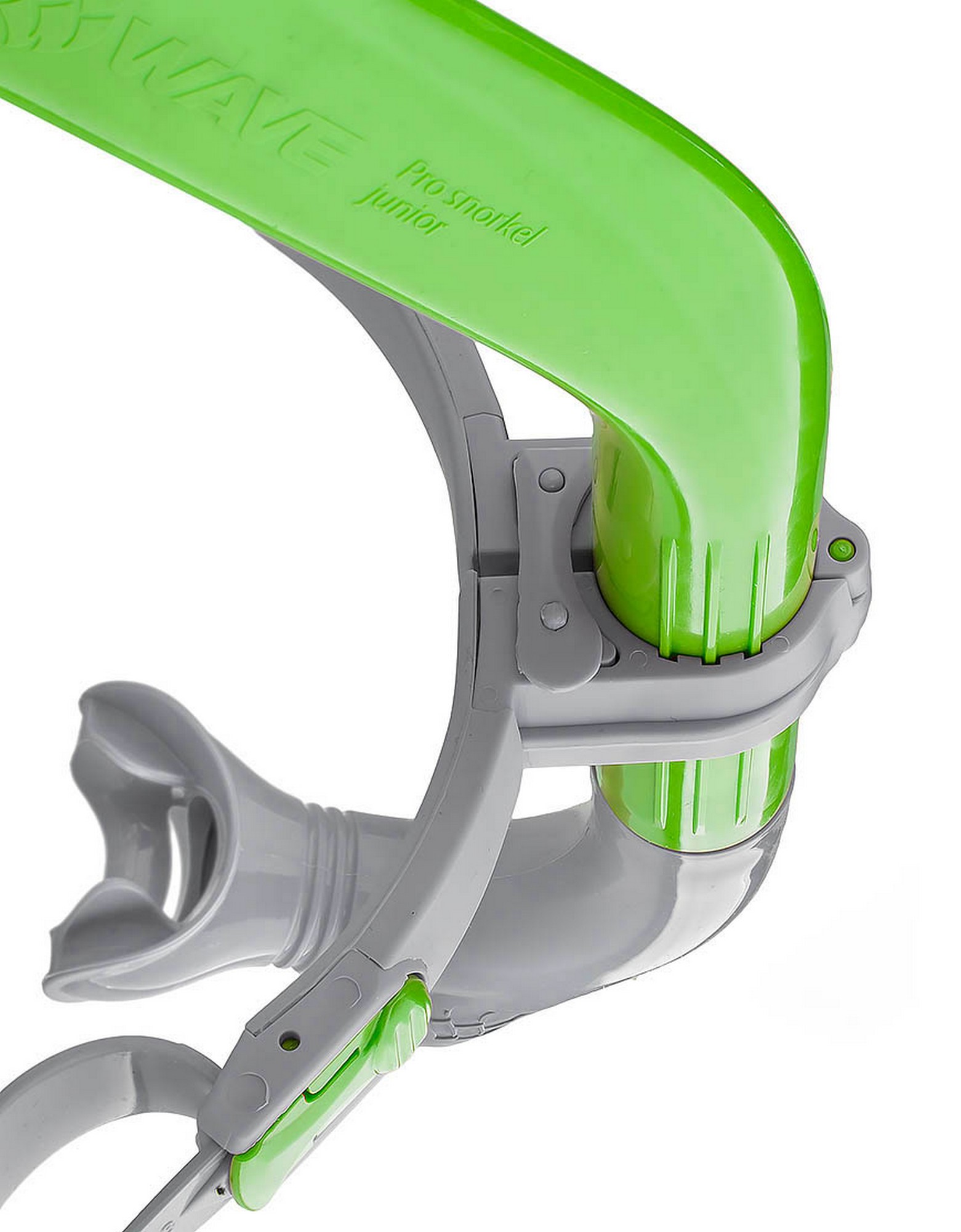 Дыхательный тренажер Mad Wave Pro Snorkel junior M0777 02 0 10W зеленый 1561_2000