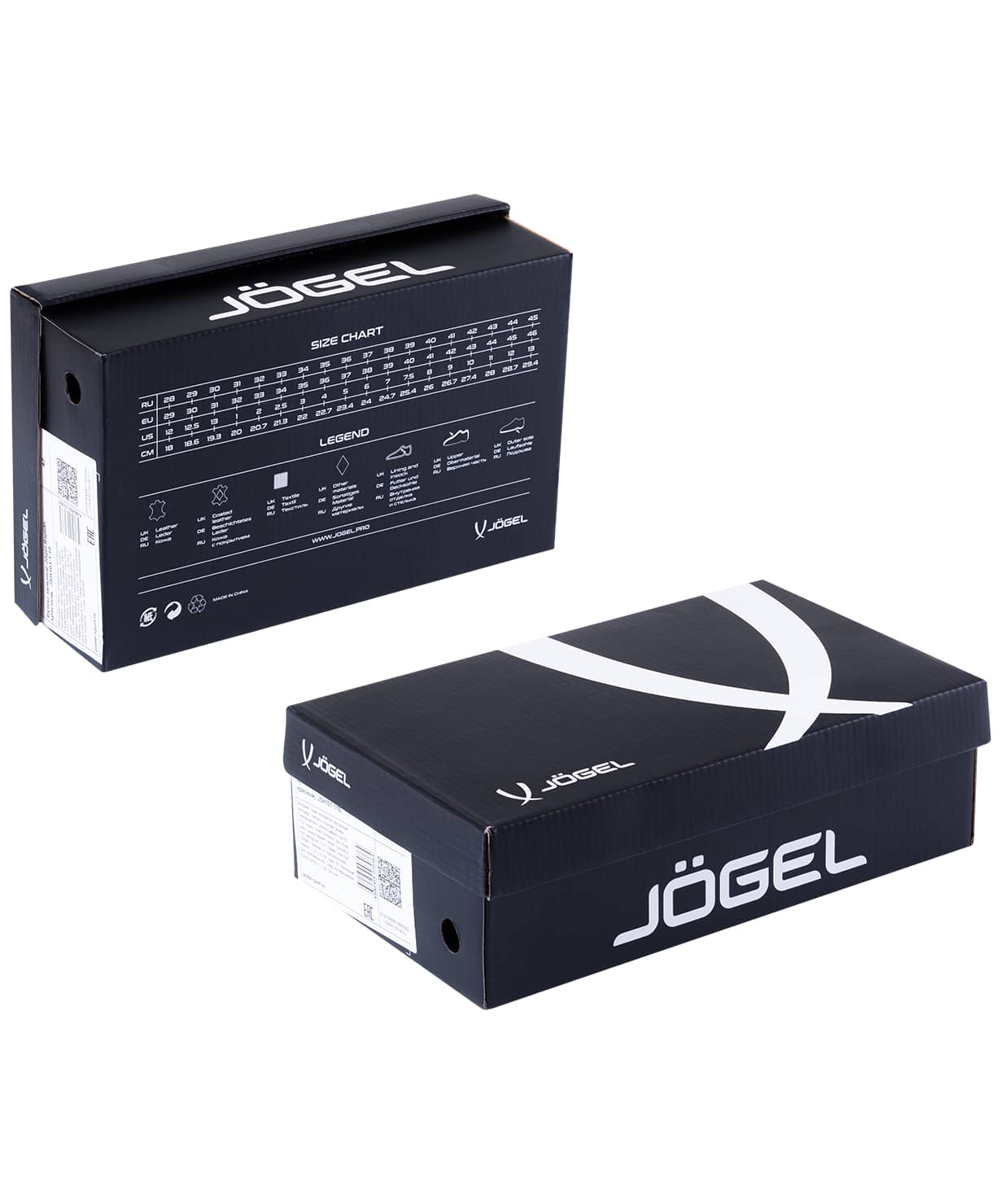 Бутсы многошиповые Jogel Rapido TF Black/grey 1230_1479