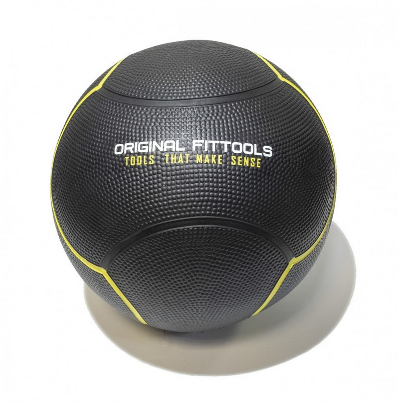 Мяч тренировочный Original Fit.Tools 2 кг FT-UBMB-2 черный 793_800