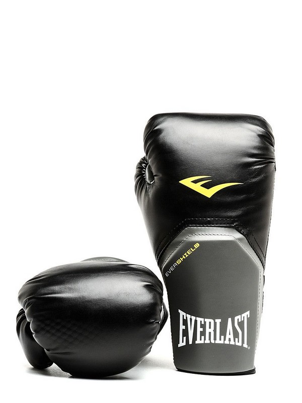 Перчатки тренировочные Everlast Pro Style Elite 8oz 2308E черный 600_800