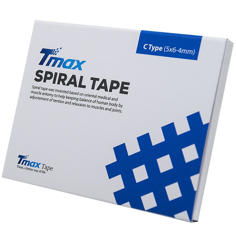 Кросс-тейп Tmax Spiral Tape Type C (20 листов), 423730, телесный 800_800