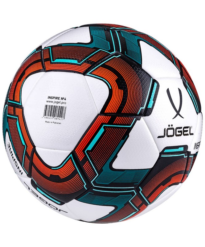 Мяч футзальный Jogel Inspire №4, белый (BC20) 665_800