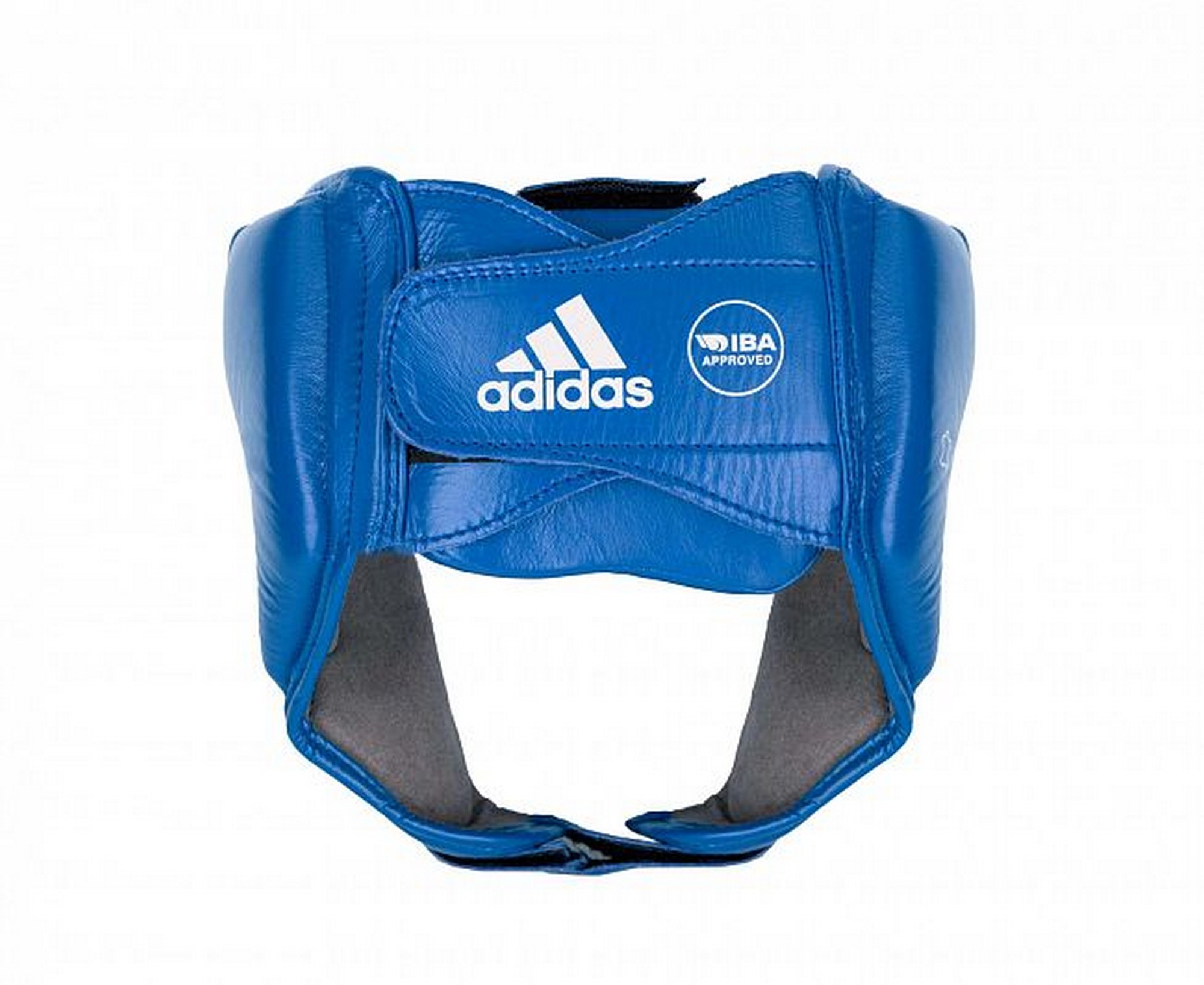 Шлем боксерский Adidas одобренный IBA adiIBAH1 синий 2000_1637