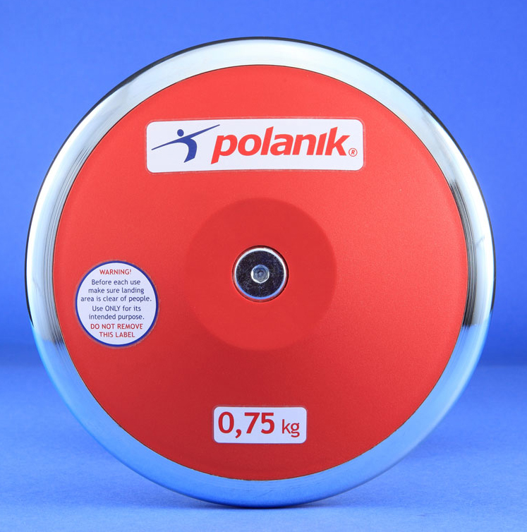 Диск тренировочный, пластиковый 1,6 кг Polanik TPD11-1,6 747_754
