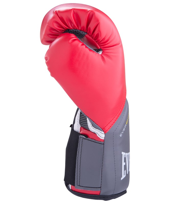 Перчатки боксерские Everlast Pro Style Elite 2114E, 14oz, к/з, красный 665_800