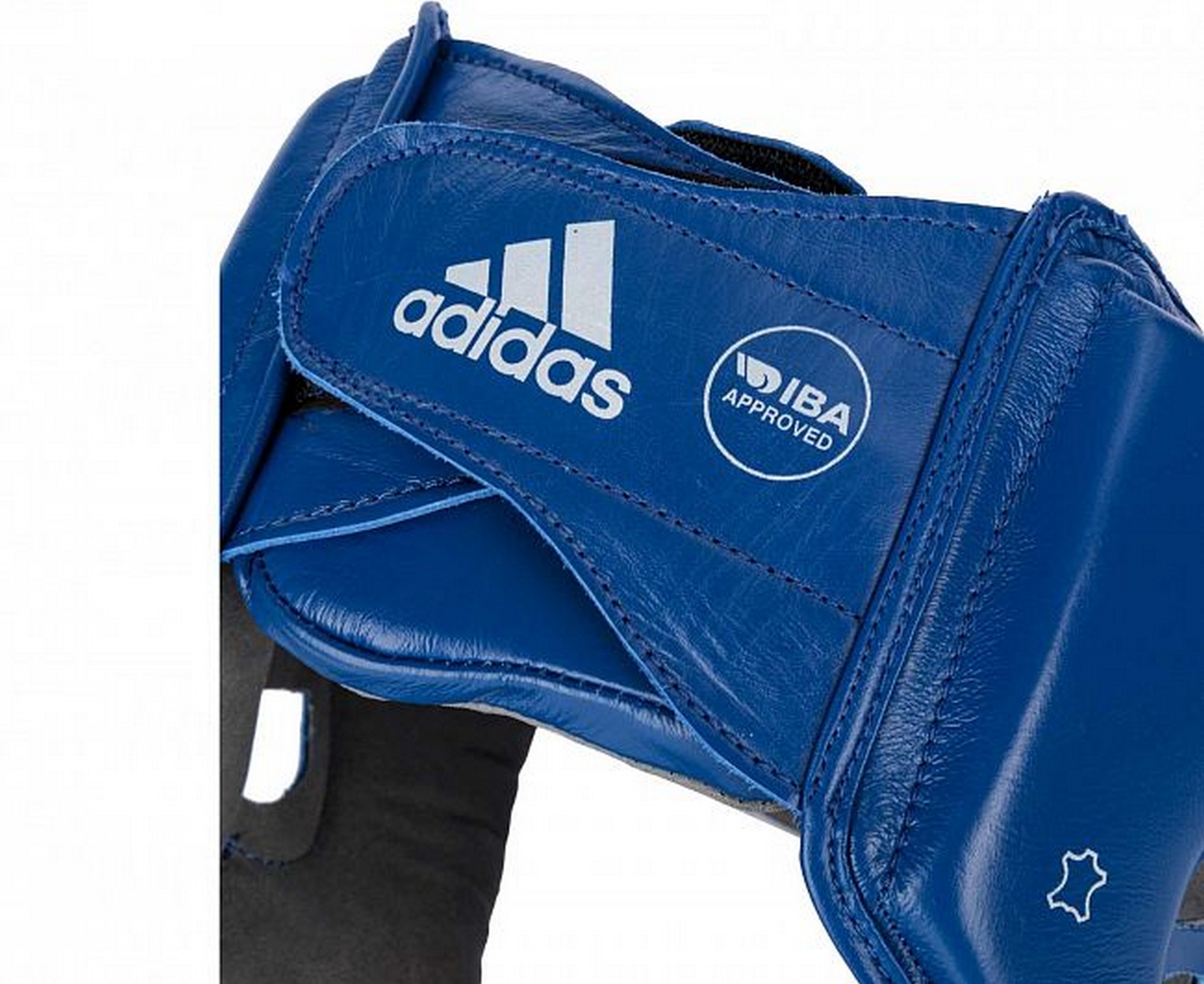 Шлем боксерский Adidas одобренный IBA adiIBAH1 синий 2000_1634