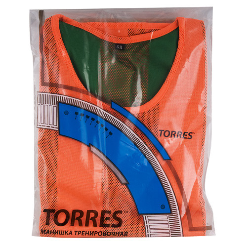 Манишка двухсторонняя Torres TR11949O/G, р.Junior 500_500