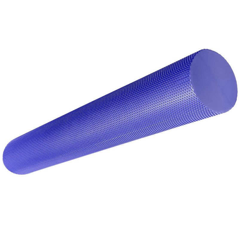 Ролик для йоги Sportex полумягкий Профи 90x15cm (фиолетовый) (ЭВА) B33086-3 800_800