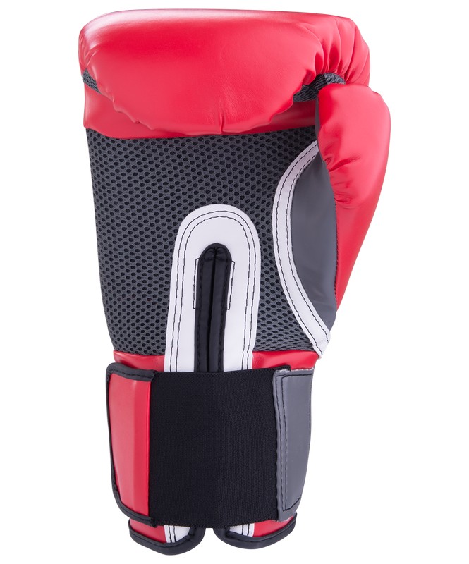 Перчатки боксерские Everlast Pro Style Elite 2116E, 16oz, к/з, красный 665_800