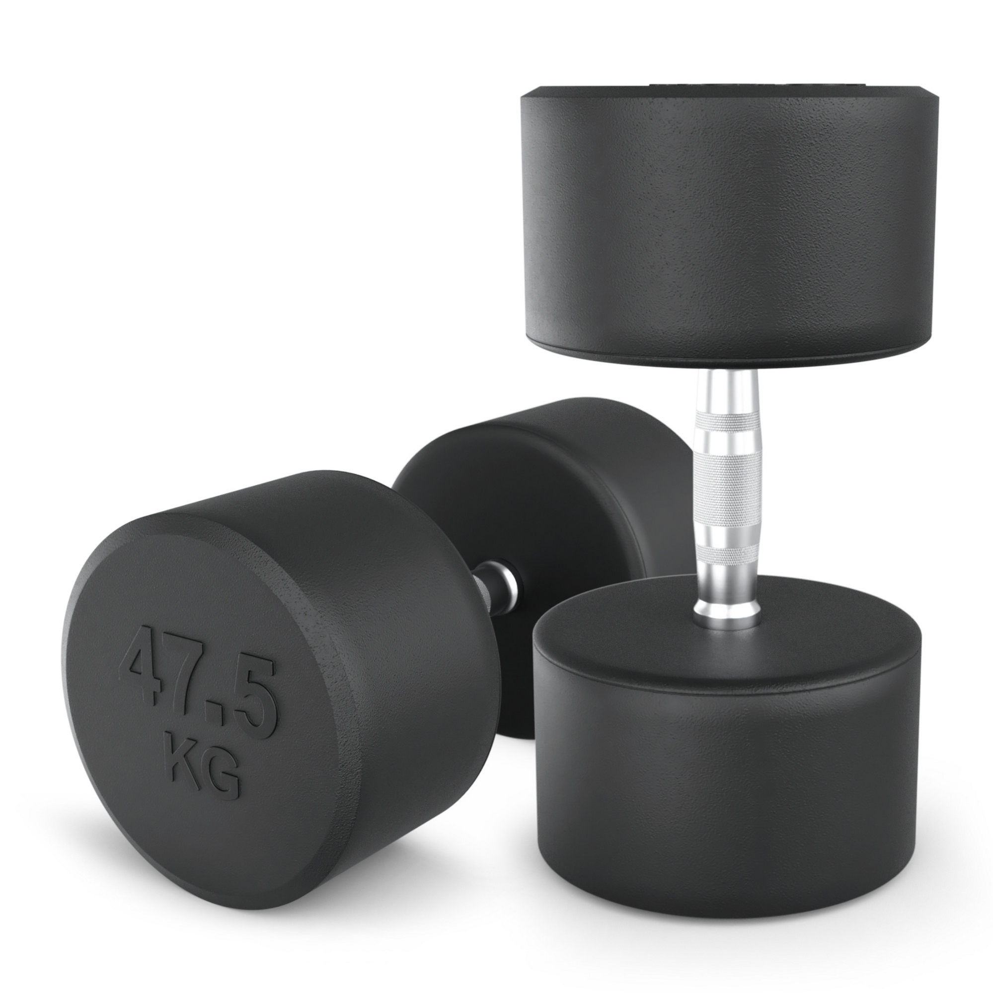 Гантель круглая обрезиненная 50 кг UnixFit PRO DBRND50PBKx2 2 шт 1999_2000