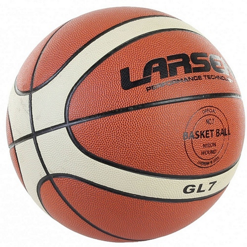Баскетбольный мяч р.7 Larsen PVC-GL7 800_800