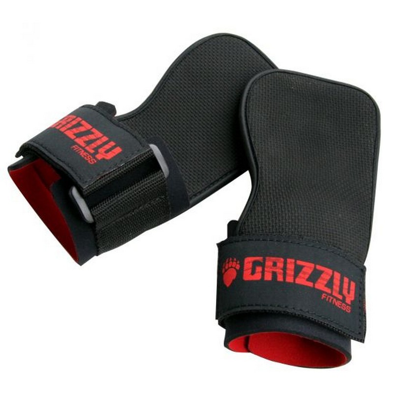 Ремень для тяги Grizzly Grabbers Wrist Wraps with Pads 8645-04 800_800