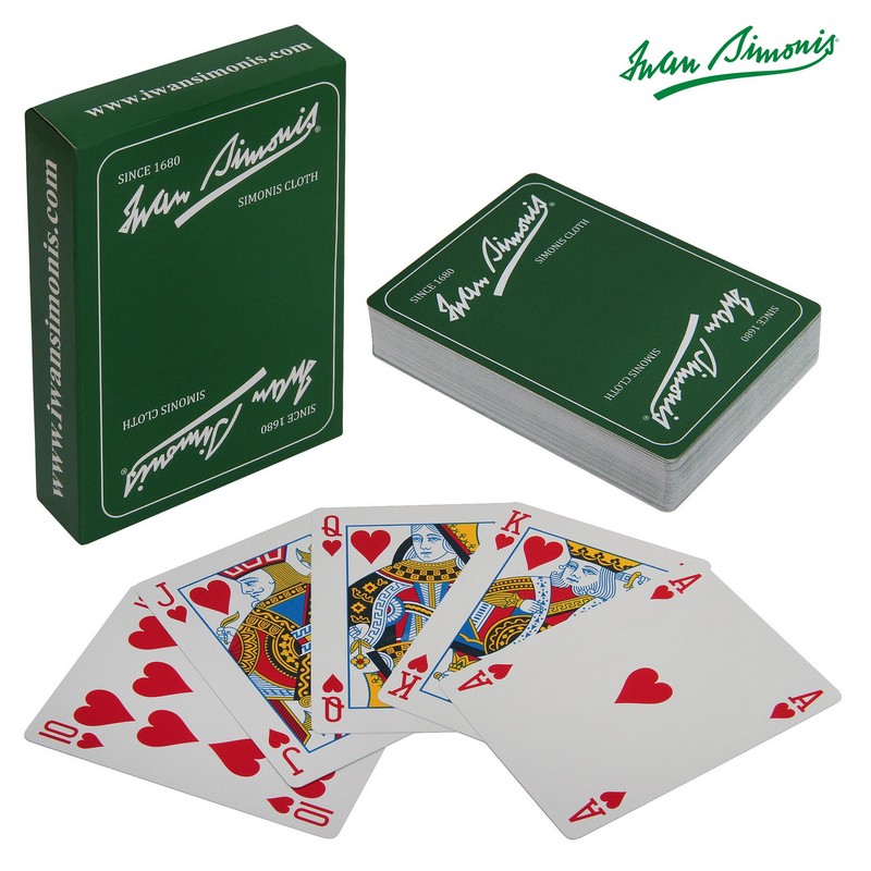 Карты игральные Iwan Simonis 09817 покерные, пластик 800_800